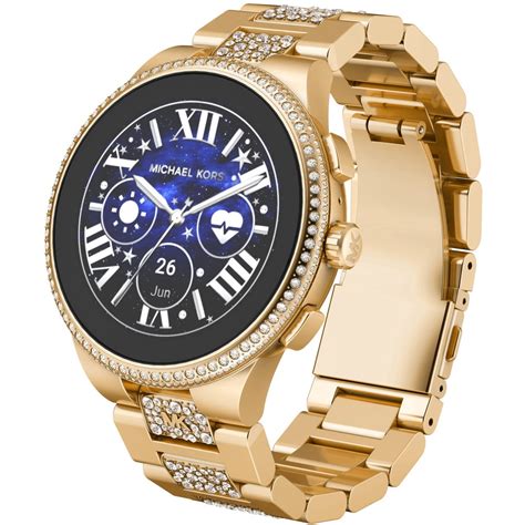 michael kors smartwatch breda|Michael Kors Men's or Women's Gen 6 44mm Touchscreen .